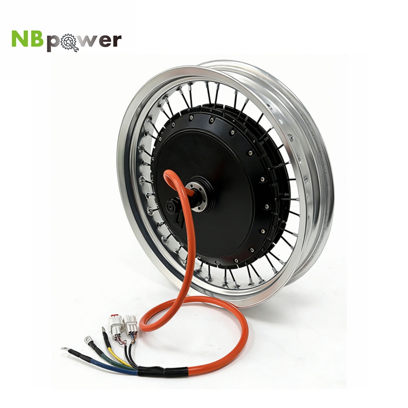 72V 8000W Brushless Hub Motor - Kleurrijke 17x3.0 NBpower/QS V3 273 40