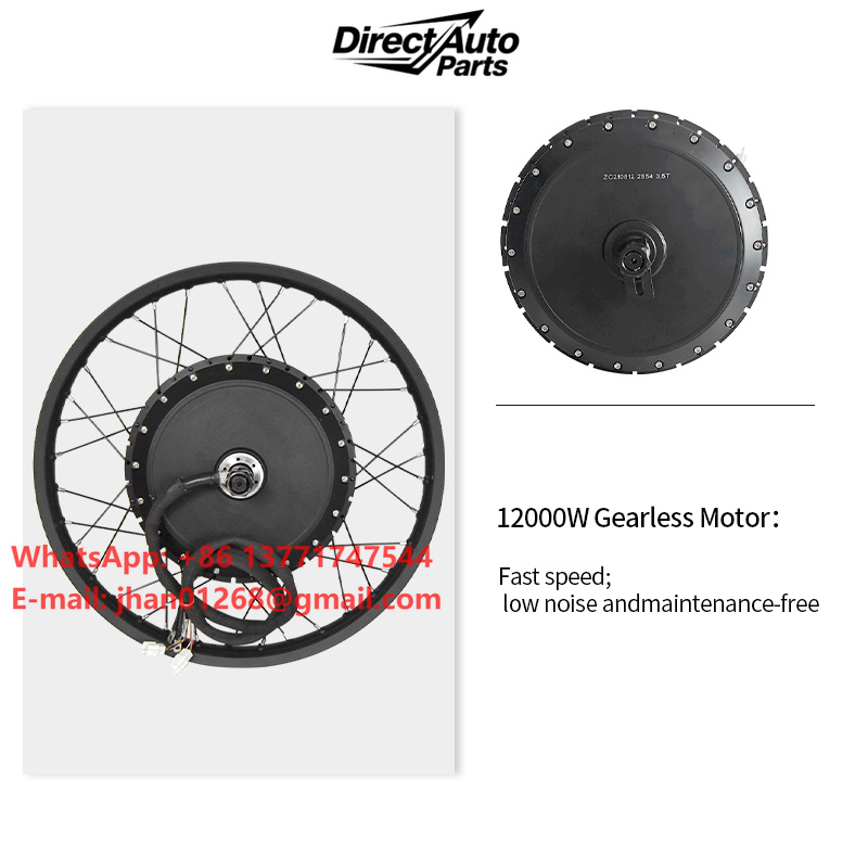 12000W Electric Motorcycle Hub Motor - Achterwielnaafmotor 6000w 8000w 12000w Elektrische Motorfiets