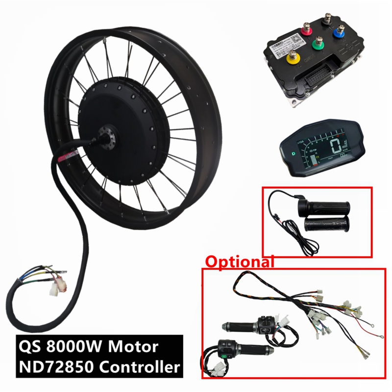 NBpower/QS273 V3 72V 8000W Fat - 72V 8000W Brushless Hub Motor recensie en prijs