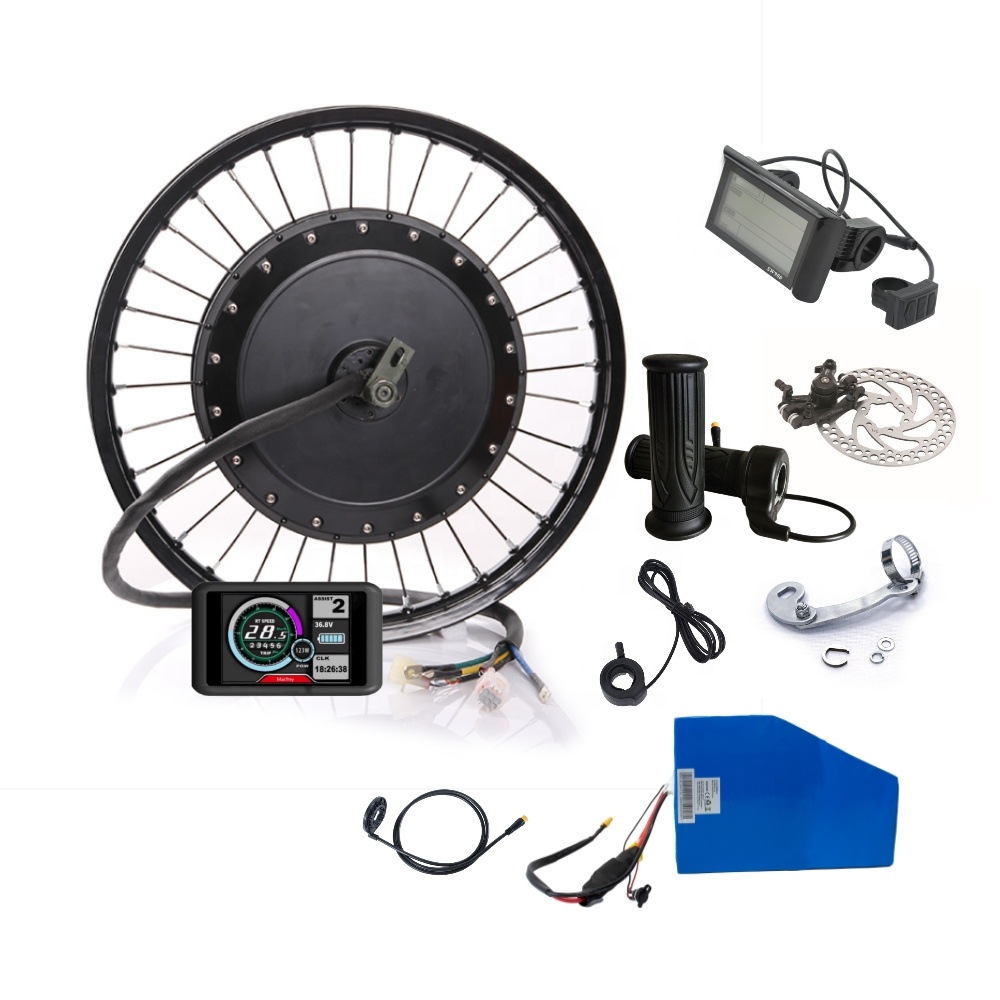 Grote Koppel Elektrische Fiets - 5000W Hub Motor Kit 72V recensie en prijs
