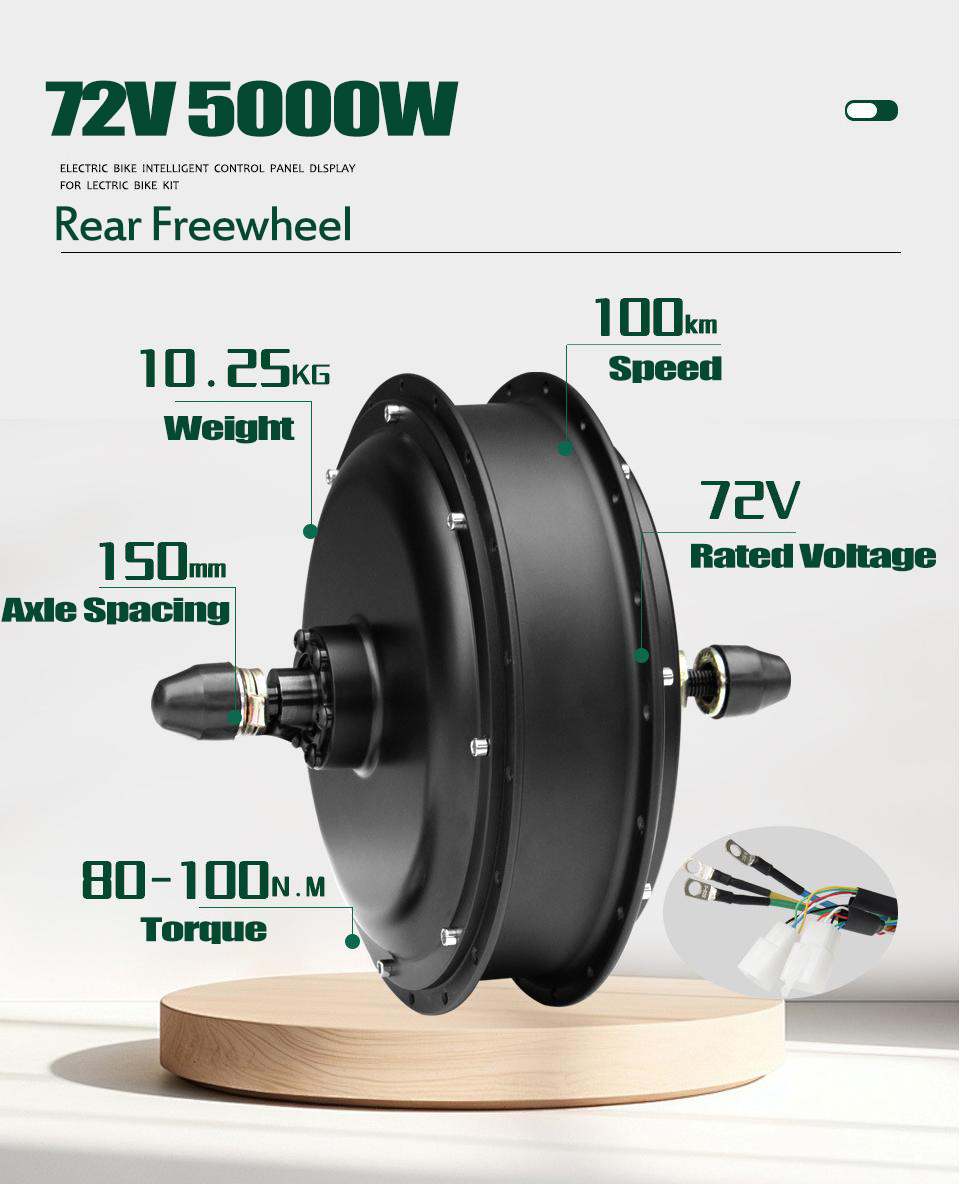 Nieuwe MTX39 72V 5000W E-bike  - 5000W Hub Motor Kit 72V recensie en prijs