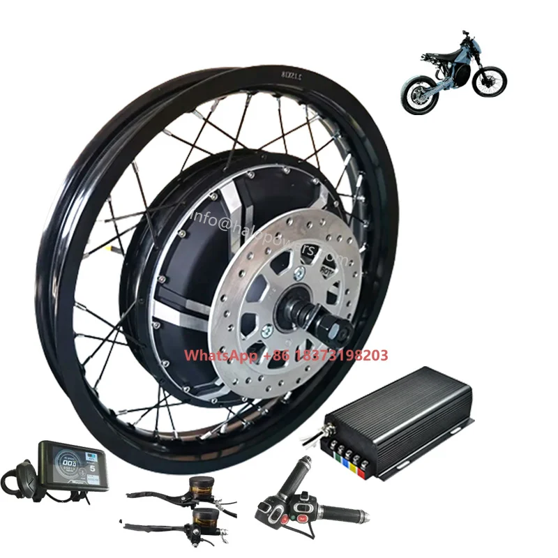 72v 96v QS 273 V3 12000w 15000 - 12000W Electric Motorcycle Hub Motor recensie en prijs