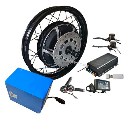 72v 96v QS 273 V3 12000w 15000 - 12000W Electric Motorcycle Hub Motor recensie en prijs